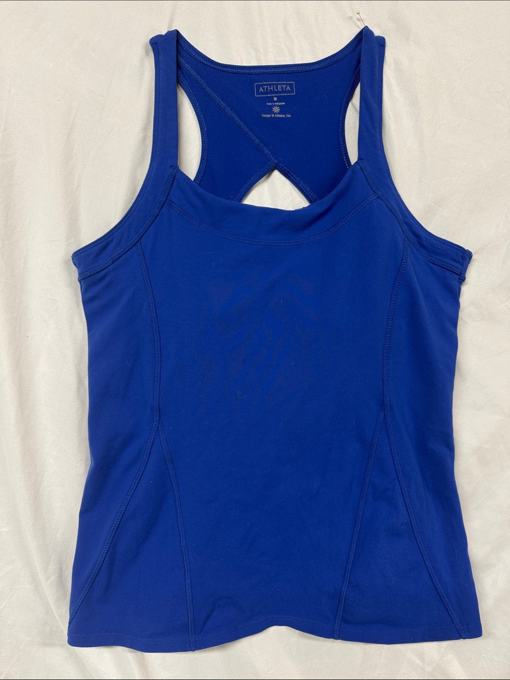 Athleta Cobalt Blue Racerback Tank